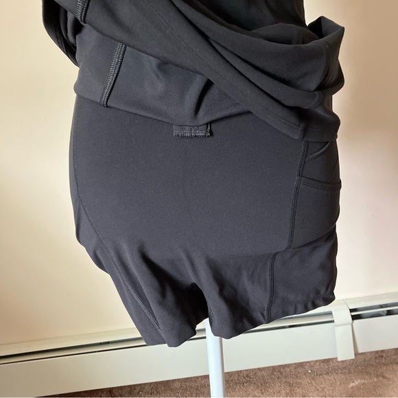 Athleta Black Zip Up Sleeveless Collared Athletic Performance Dress size XXS - Picture 6 of 11